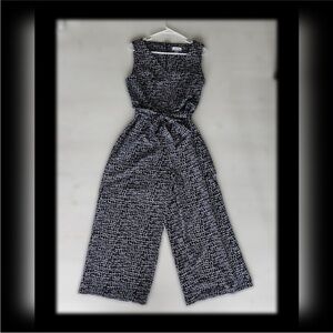 Calvin Klein Black and White Jumpsuit Size 12